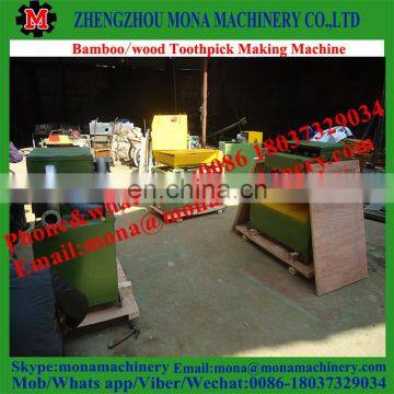 wooden toothpicks product line /bbq stick making machine