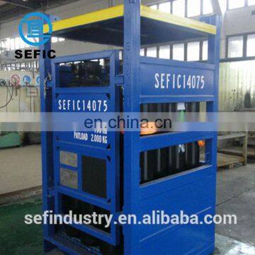 EN ISO9809 232-50-16 Industrial Oxygen Gas Cylinder Rack DNV Rack photo-6