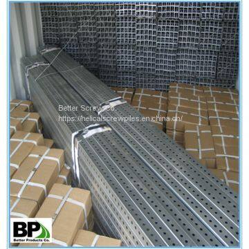 Telespar 12 Gauge Telescopic Square Tubing North American Market