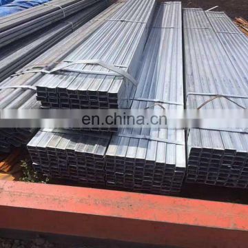 40X60 Galvanized Gi Square Rectangular Steel Pipe Weight Per Meter