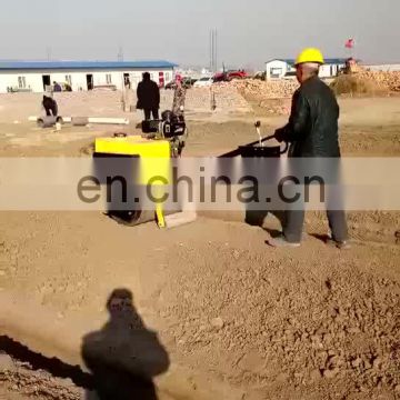 Cheap price 500kg 700kg mini pedestrian road roller compactor for sale