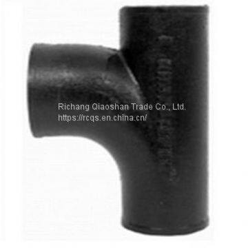 No-Hub Cast Iron Fittings Sanitary Tee