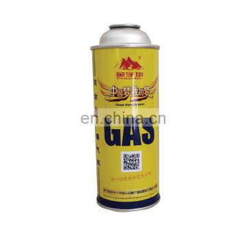 Hebei empty butane gas cartridge wholesale and aerosol canister 220g