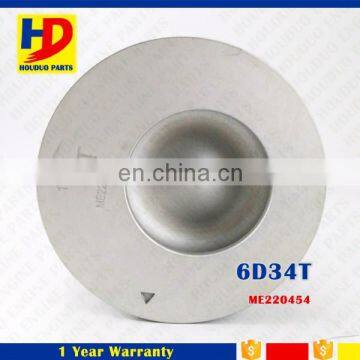 6D34 6D34T SK200-6 Engine Piston ME220454 With Alfin Oil Cooling Diameter 104mm photo-5