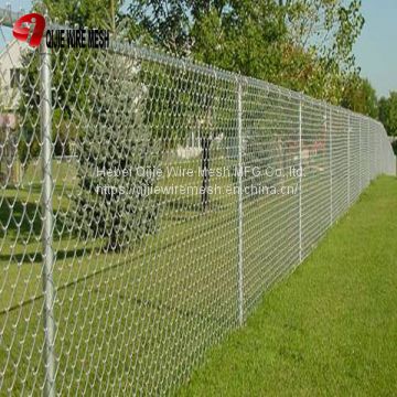 Professional Produce PVC Coating Chain Link Fence for Stadium