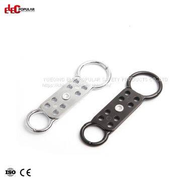 8 Holes Aluminum Lockout Hasp EP-K61 Aluminium Lockout Hasps Steel Shackle Padlock photo-3