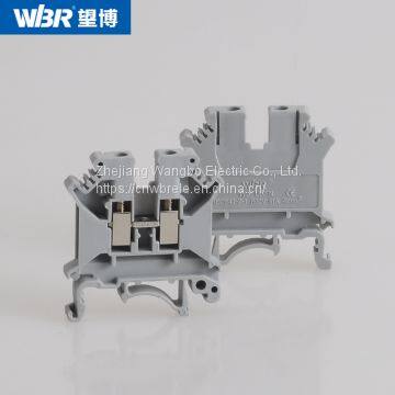 DIN Rail Terminal Blocks Threaded Current TerminalUK6N Screw Connector photo-4