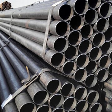 Low Price ASTM ERW Black Carbon Welded Steel Round Pipe and Tube