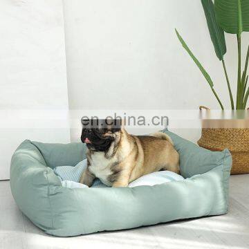 Warming Dog Beds,Rectangle Washable Pet Bed With Breathable Fabric Luxury Sleeping Bed photo-2