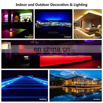 220V RGB Color Changing LED Flex Neon Strip Outside Building Decoration photo-5