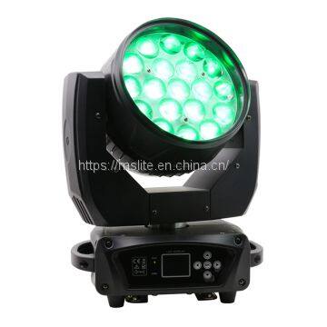 19X15w RGBW LED Wash Zoom Moving Heads Light Used Dj Disco Equipment Led Stage Lamp for Party Show photo-2