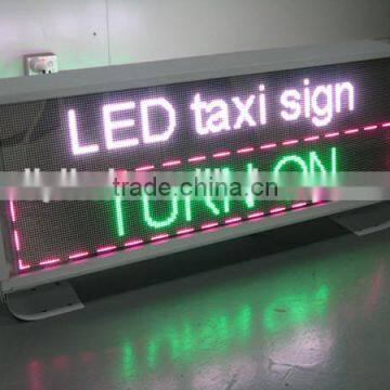 Accessory for Taxi Full Color 3G/Wifi Communication LED Taxi Roof Sign LED Top Advertising photo-2