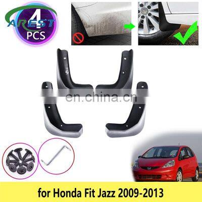 4PCS for Honda Fit Jazz 2009 2010 2011 2012 2013 New Mudguards Mudflaps Fender Mud Flap Splash Guards Protect Car Accessories