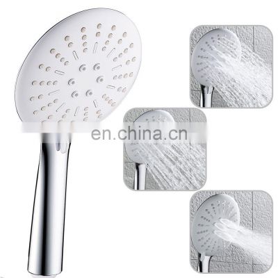 Brass Water Saver Bathroom Black High Pressure Rainfall Shower Head Rain