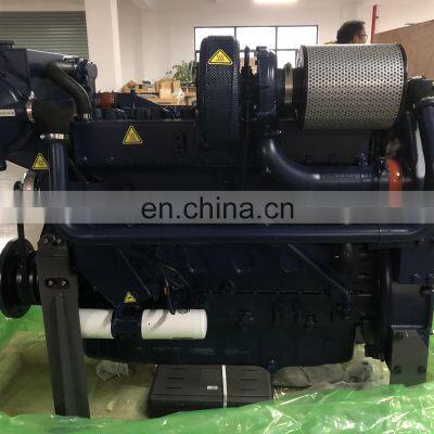 Best Price Weichai 6 Cylinder 275kw/375hp/2150rpm Diesel Engine WD12C375-21 photo-2