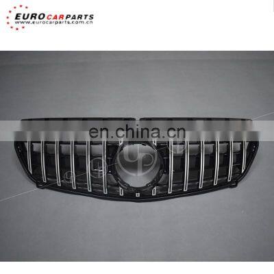 A Class ABS Material Grille Fit for 2012-2018year W176 A180 A200 A260 GT Style Front Grille photo-2
