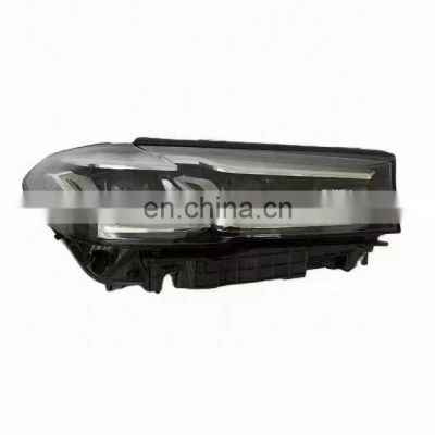 The latest high quality car accessories full led headlamp headlight for BMW 5 series G30 G38 head lamp head light 2021