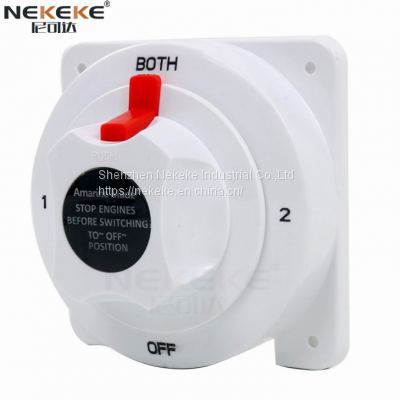 NEKEKE 12v24v Dual Battery Selector Switch for Marine Industry photo-2