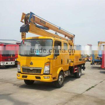 Howo 14m Aerial Manlift Platform Truck photo-5
