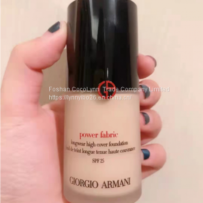 Armani foundation solution moisturizes and modifies master's blue label right, red label dry skin oil Concealer without taking off makeup.