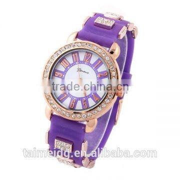 Silicone strap chinese wholesale watches