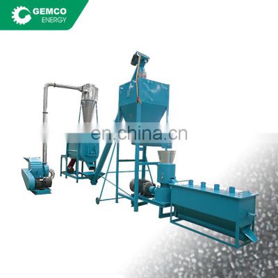 300-500kg/h Feed Mechanism Granule Animal Feed Pellet Machine Price