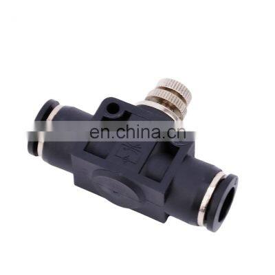 LSA Series Black Pneumatic Fitting OK