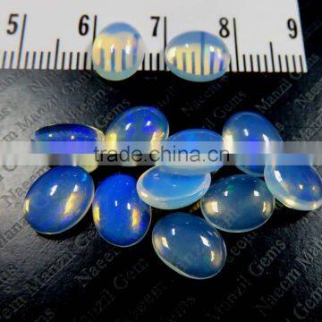 Ethiopian Opal 7x9 mm oval cabochon