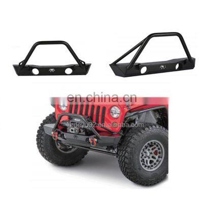 Short tube bumper grille guards Front Bumper Front Bumper Guards For Jeep JK poisonous spider