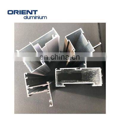 Anodized Extruded Aluminum Window Door Section Profiles for South Africa Construction from China manufacturer