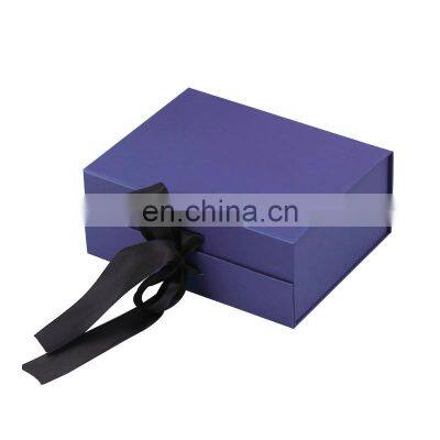 Custom Cardboard Flat Pack Folding Box Packaging Magnetic Paper Foldable Luxury Gift Box