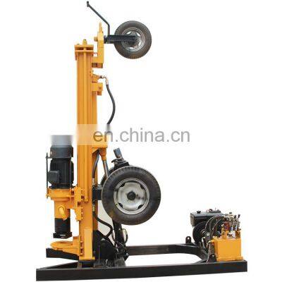 QZ-150 hard rock crawel dht drilling rig for mining 40 meter / small mine drilling rig / water mine drilling rig