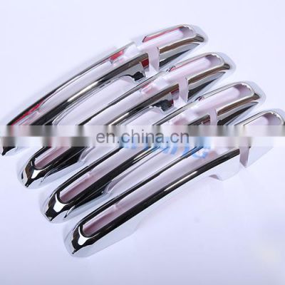 For Jaguar XE X760 XF X260 F-Pace F PACE X761 2016 Car-styling Exterior ABS Chrome Door Handle Trim Accessories set of 8pcs