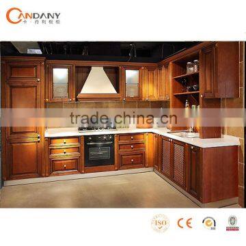 2014 Neoclassic Solid Wood Kitchen Cabinet (SB -19)