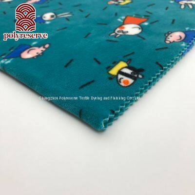 POLYRESERVE Double Sides Green Page New Design Knitted 100%polyester For Throw photo-3