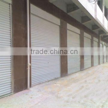 exterior louvered door aluminum slat foshan wanjia factory