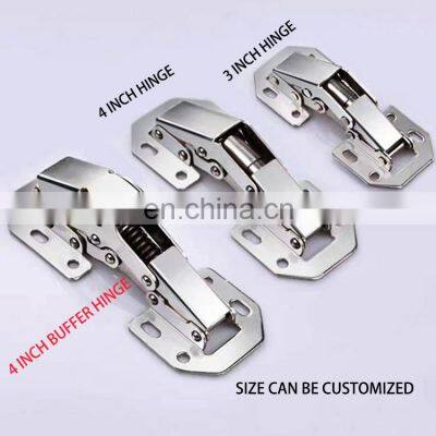 Adjustable Hinge Loose-leaf Wooden Box Counter Household Wardrobe Door Desk Table Bed Sofa Cabinet Hinges photo-4