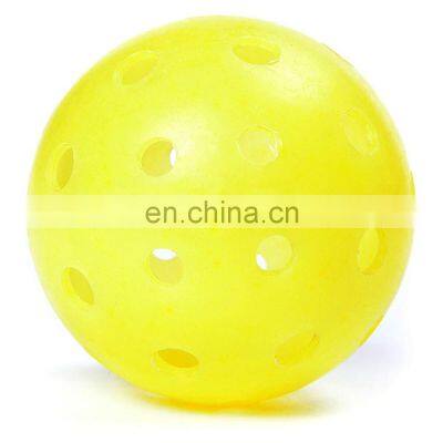 Cheap Price Customized Logo 40 Holes 74MM Professional Dura Pickleball