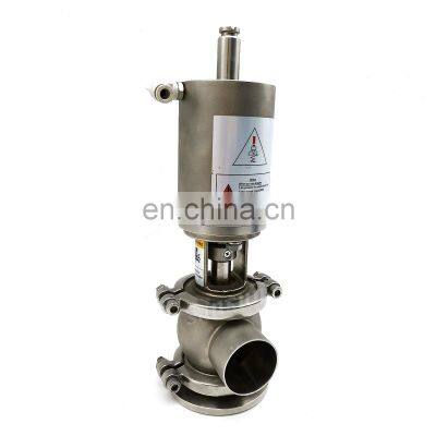 Stainless Steel  316L 304 Welding Pneumatic Tank Bottom Seat Valve