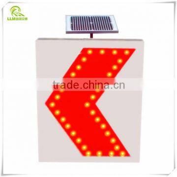 China factory customized aluminum solar LED traffic safety road arrow sign                        
                                                                                Supplier's Choice