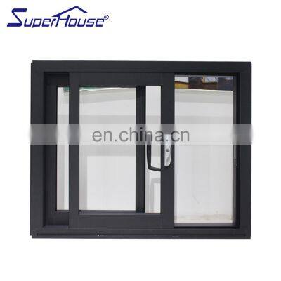 High quality hurricane impact resistance Aluminium frame laminated glass upvc sliding doors factory