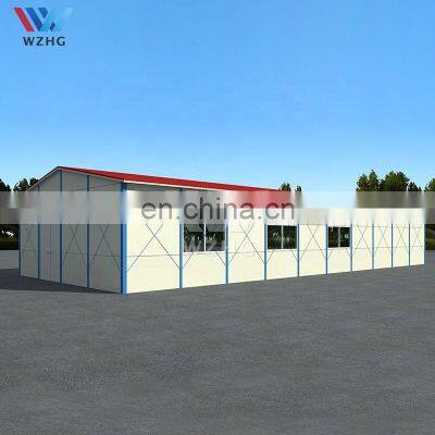 Low cost high quality iso pre-engineered steel structure fast construction design prefab warehouse factory workshop