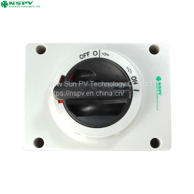 Wholesale Waterproof IP66 DC Isolator Switch Enclosure for PV System 32A Panel Type photo-2