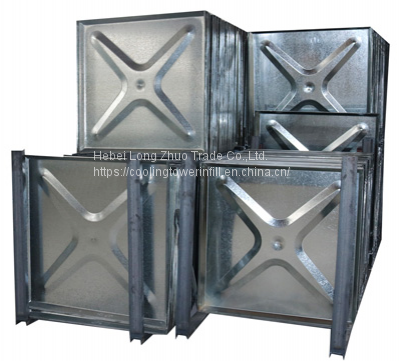 Galvanized steel water tanks