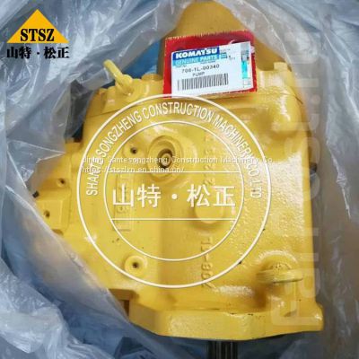 Komatsu bulldozer D275-5 series hydraulic pump 708-1L-00340