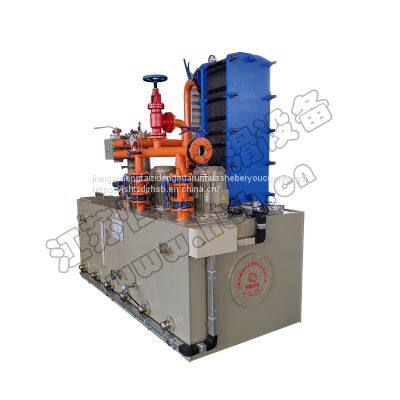 Compressor supporting thin oil station