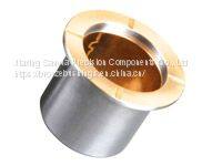 Flanged bimetal bush