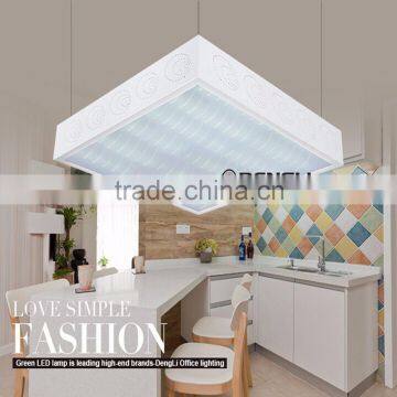 500x500 36w led ceiling mounted hanging panel light for bedroom hotel villa bar living room dinning room