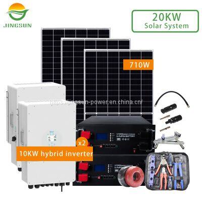 20KW Solar System 710W panels