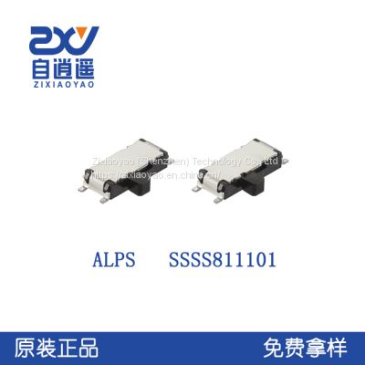 ALPS toggle switch SSSSSS811101 side 7 pin 2nd gear power supply device audio sliding switch